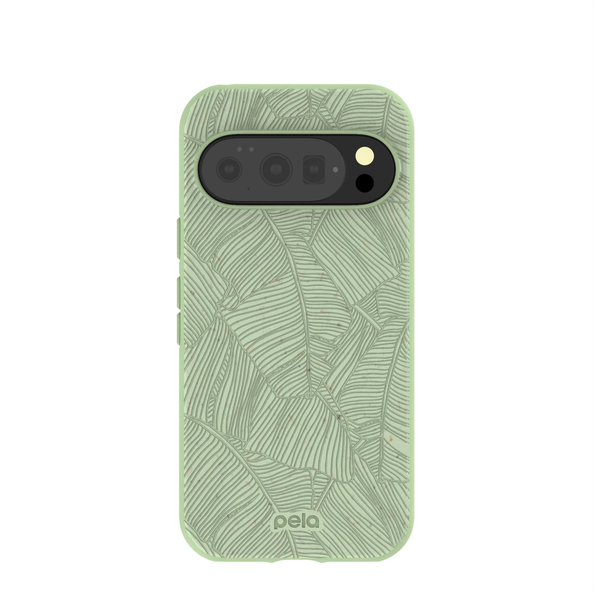 Sage Green Lushy Leaves Google Pixel 10/10 Pro Case