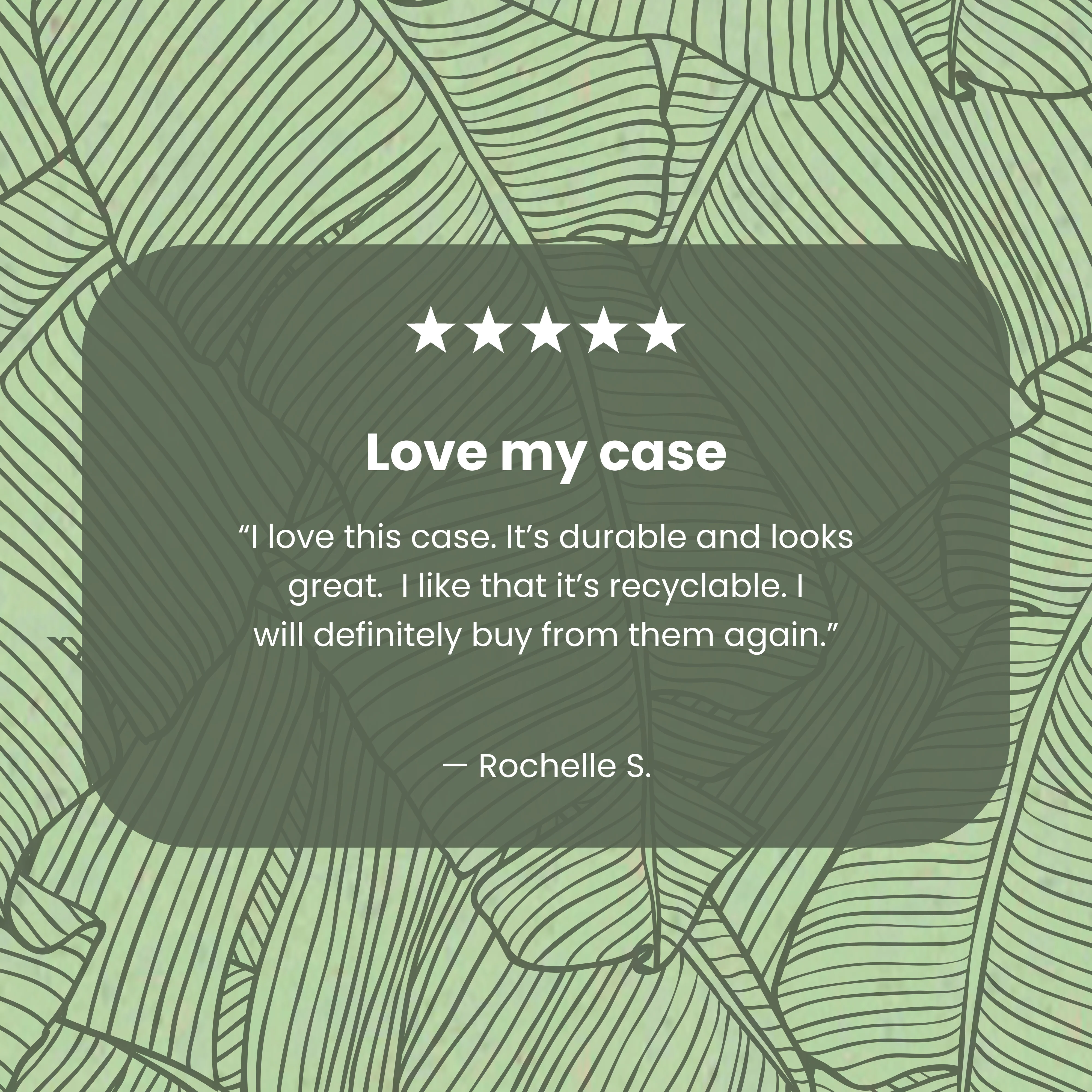 Sage Green Lushy Leaves iPhone 16e/17e Case - Image 7