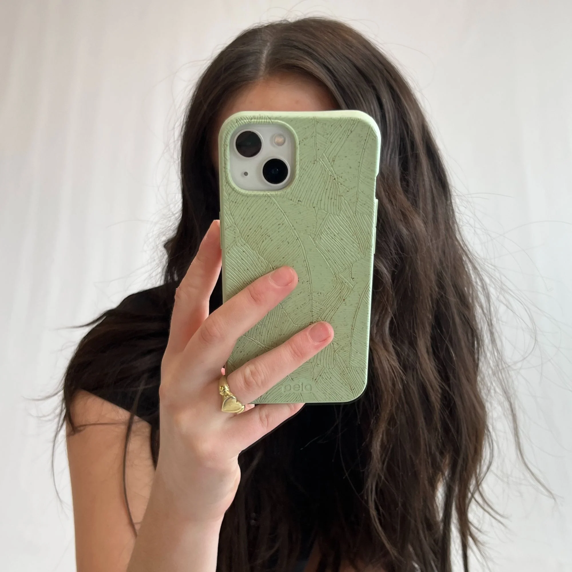 Sage Green Lushy Leaves Samsung Galaxy S26 Case - Image 2