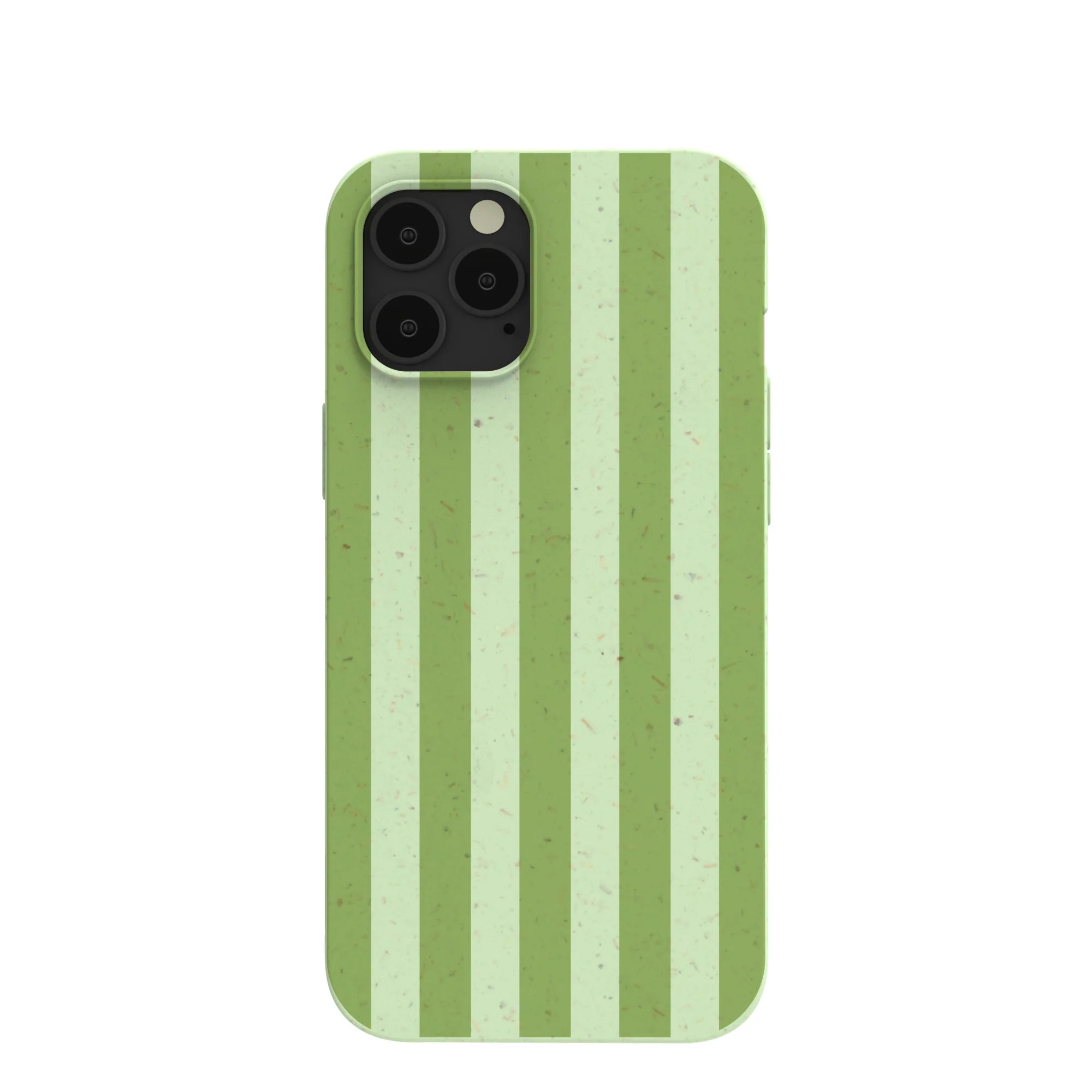 Sage Green Meadow Stripes iPhone 12 Pro Max Case