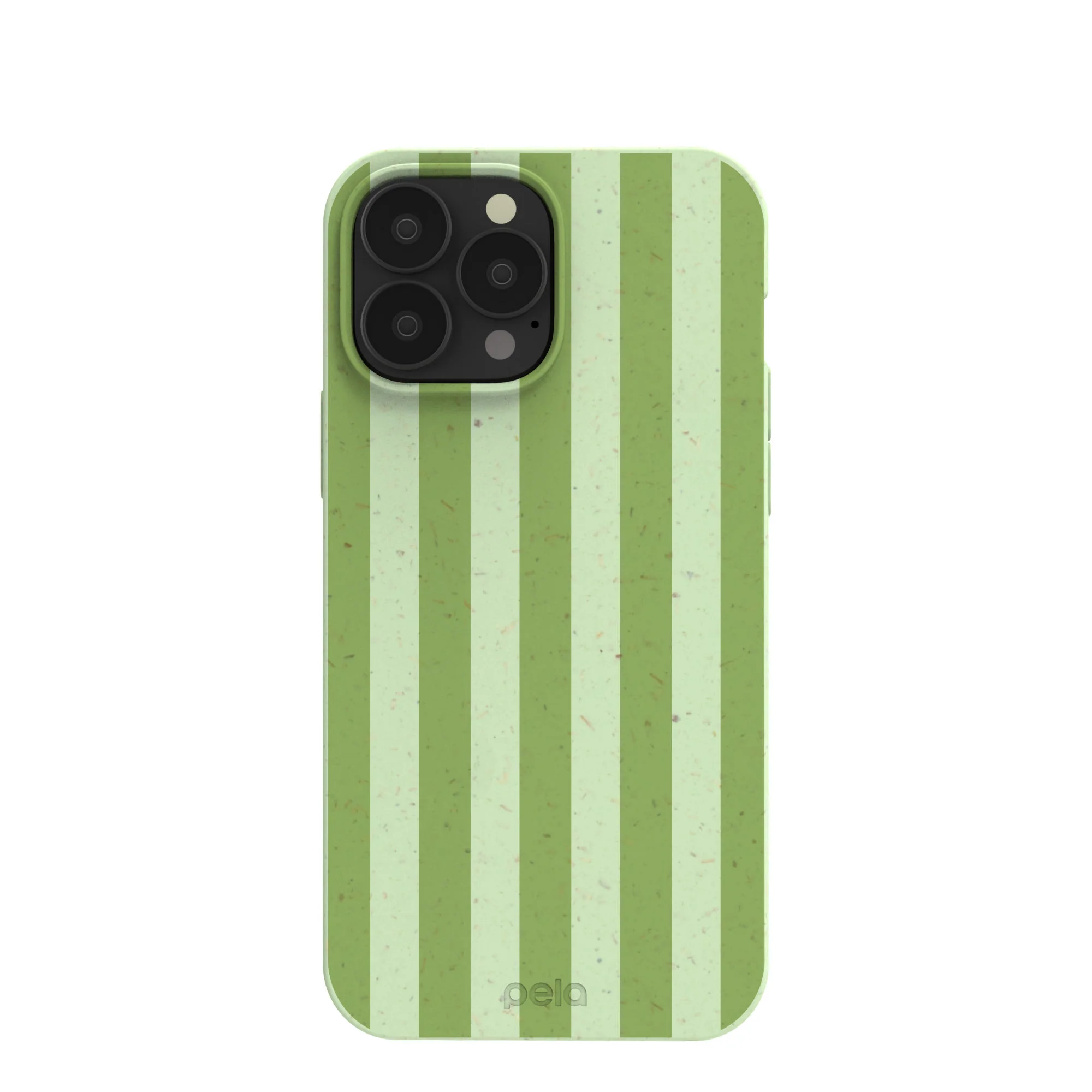 Sage Green Meadow Stripes iPhone 13 Pro Max Case