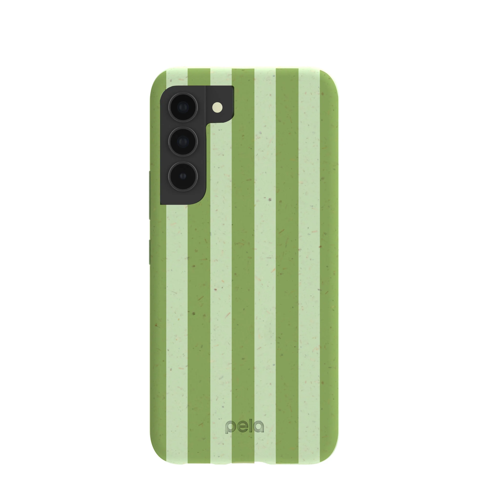 Sage Green Meadow Stripes Samsung Galaxy S22 Case