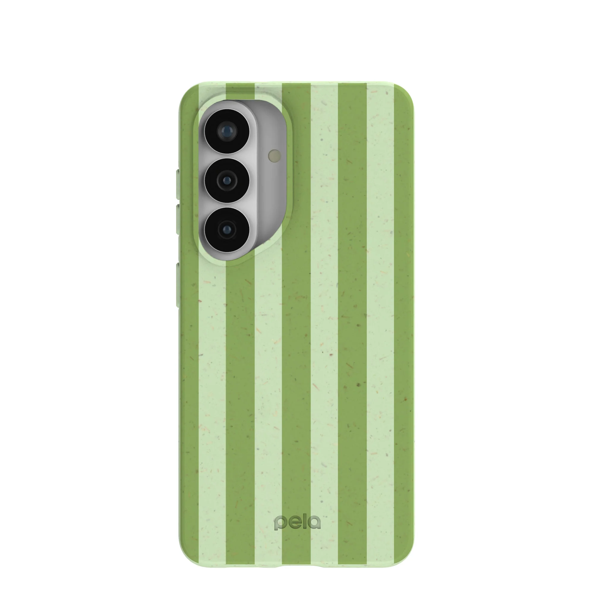 Sage Green Meadow Stripes Samsung Galaxy S26 Case