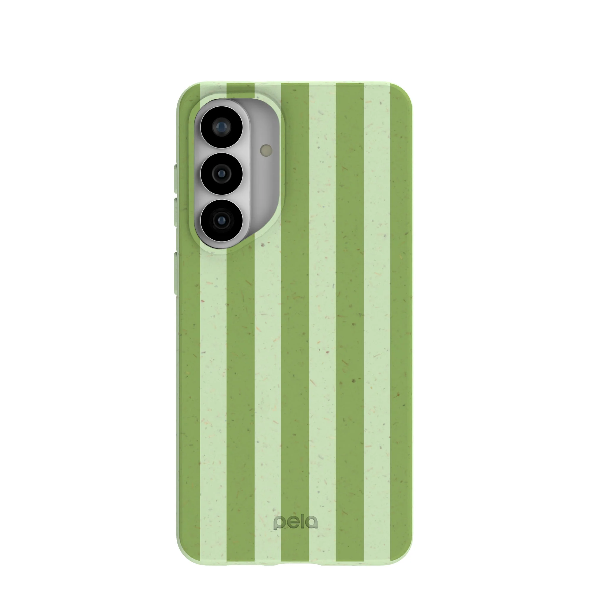 Sage Green Meadow Stripes Samsung Galaxy S26+(Plus) Case