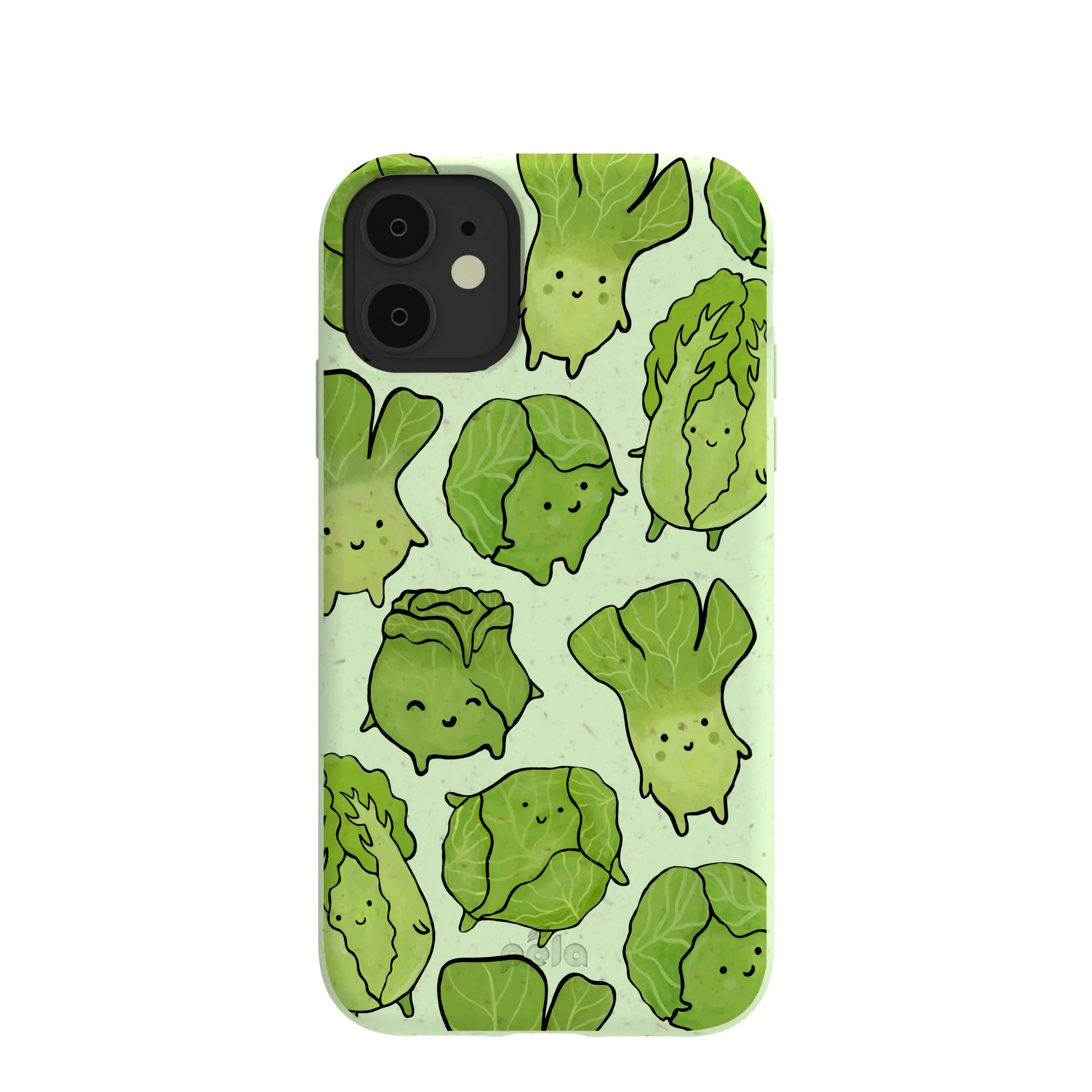 Sage Green Silly Cabbage iPhone 11 Case