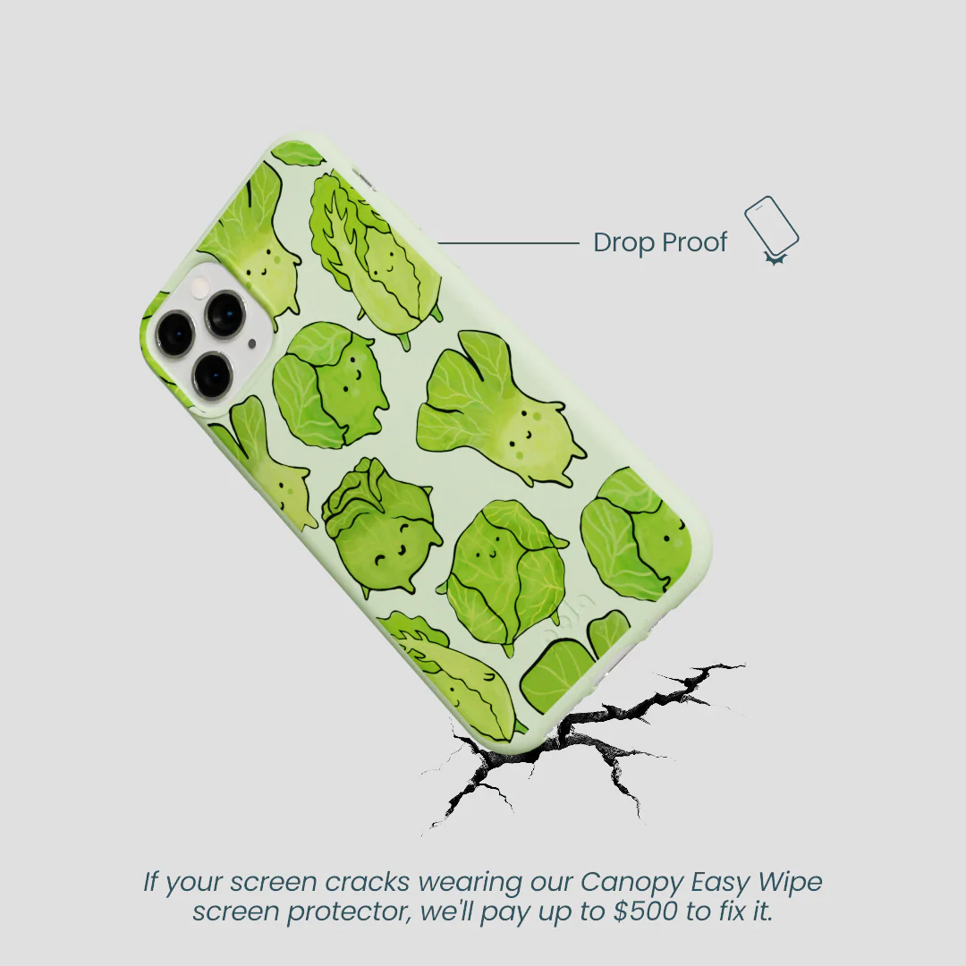 Sage Green Silly Cabbage iPhone 11 Pro Case - Image 5