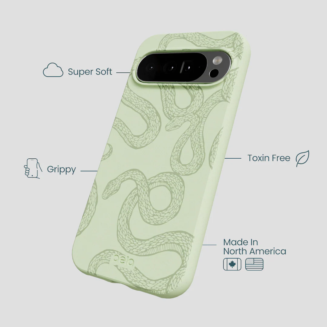 Sage Green Snaky Google Pixel 10 Pro XL Case - Image 4