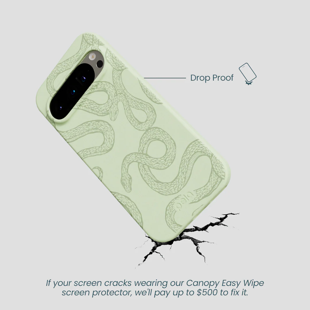 Sage Green Snaky Google Pixel 9/9 Pro Case - Image 5