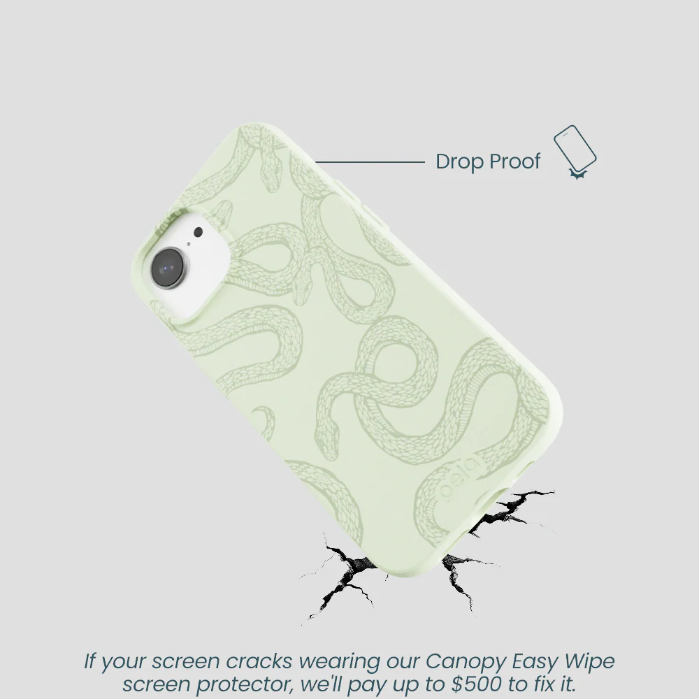 Sage Green Snaky iPhone 16e/17e Case - Image 5