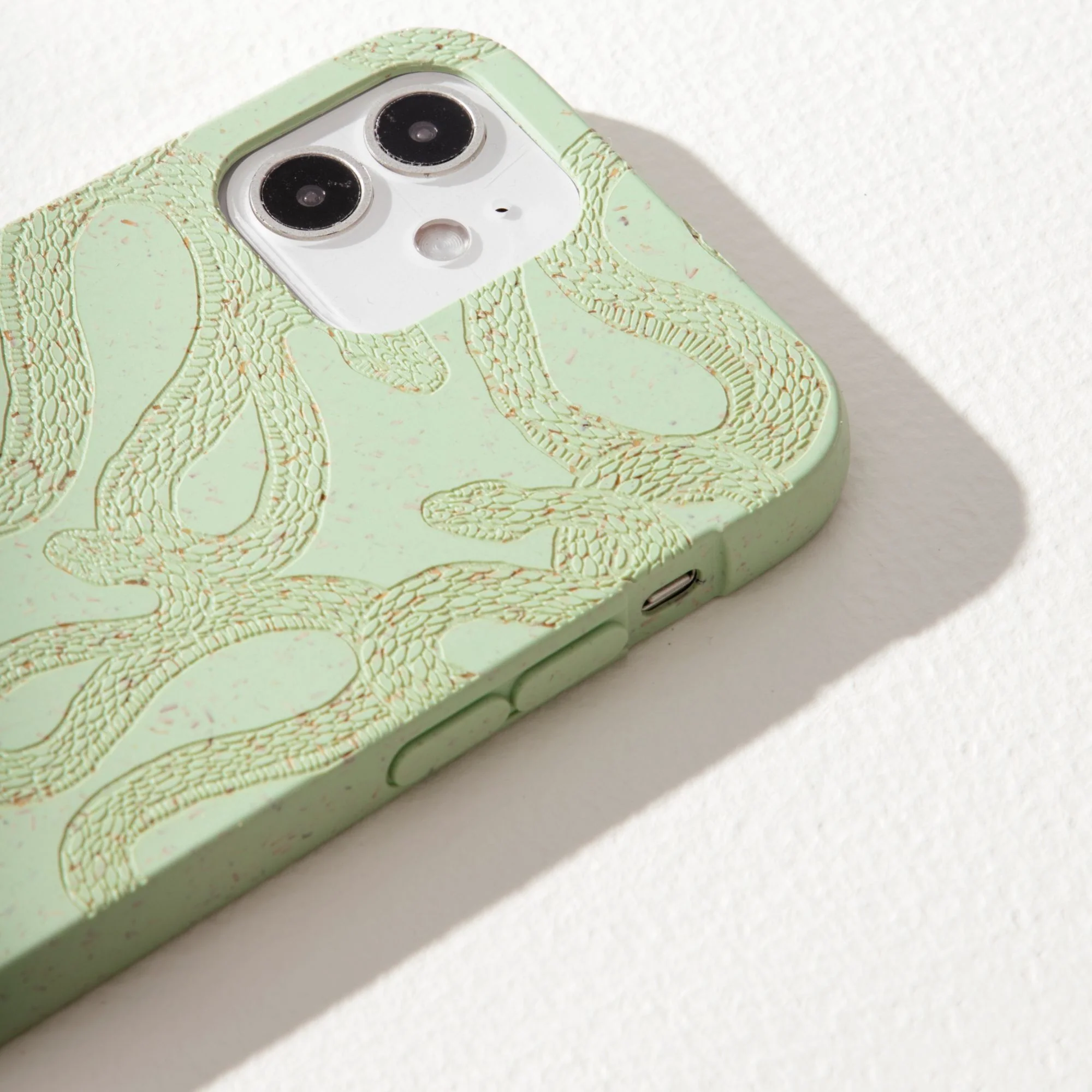 Sage Green Snaky Samsung Galaxy S26 Ultra Case - Image 2