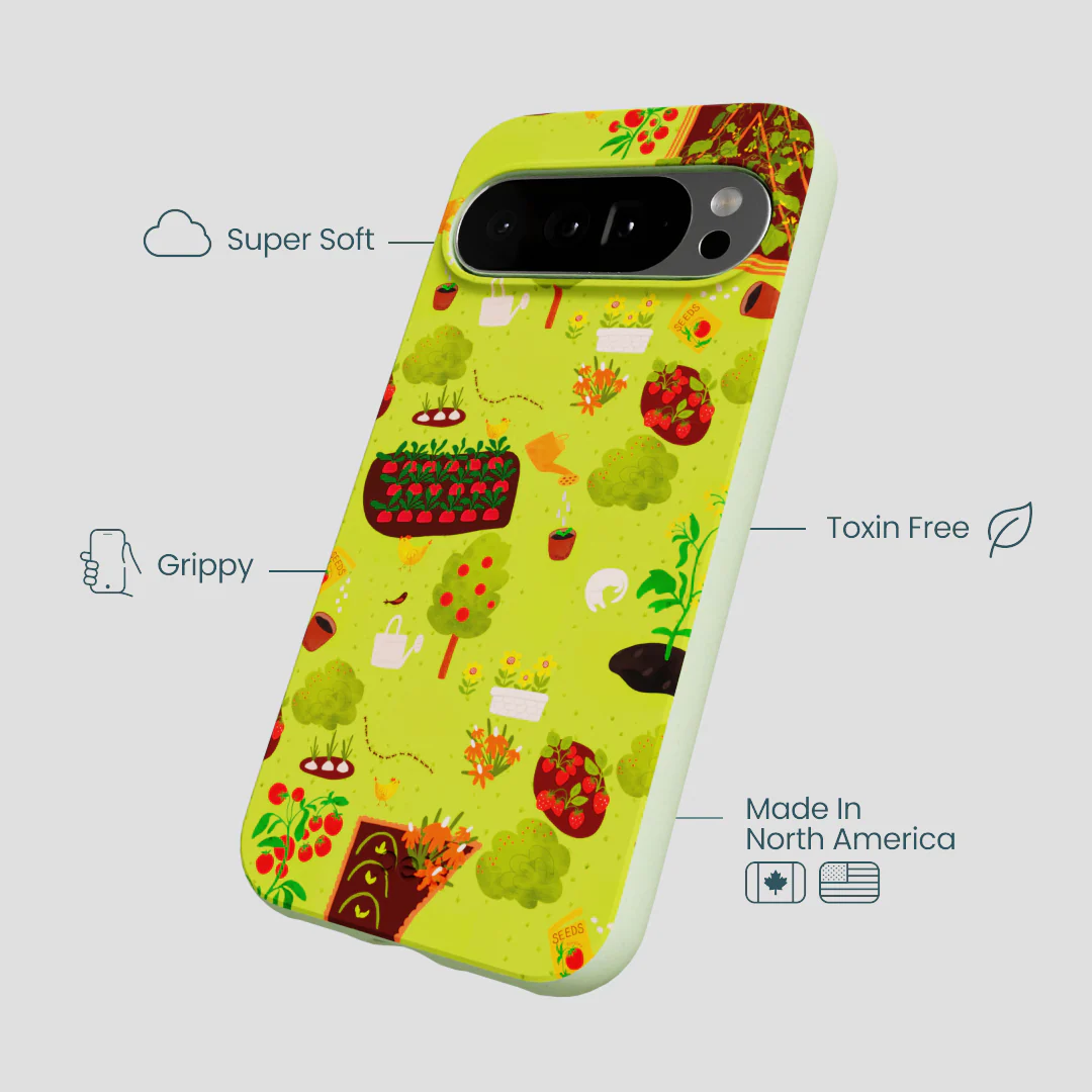 Sage Green Spring Garden Google Pixel 10 Pro XL Case - Image 3