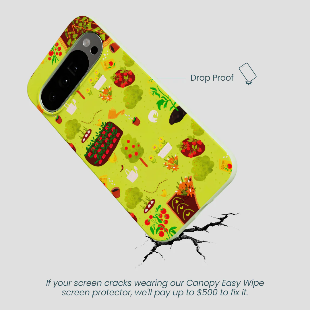 Sage Green Spring Garden Google Pixel 10 Pro XL Case - Image 4