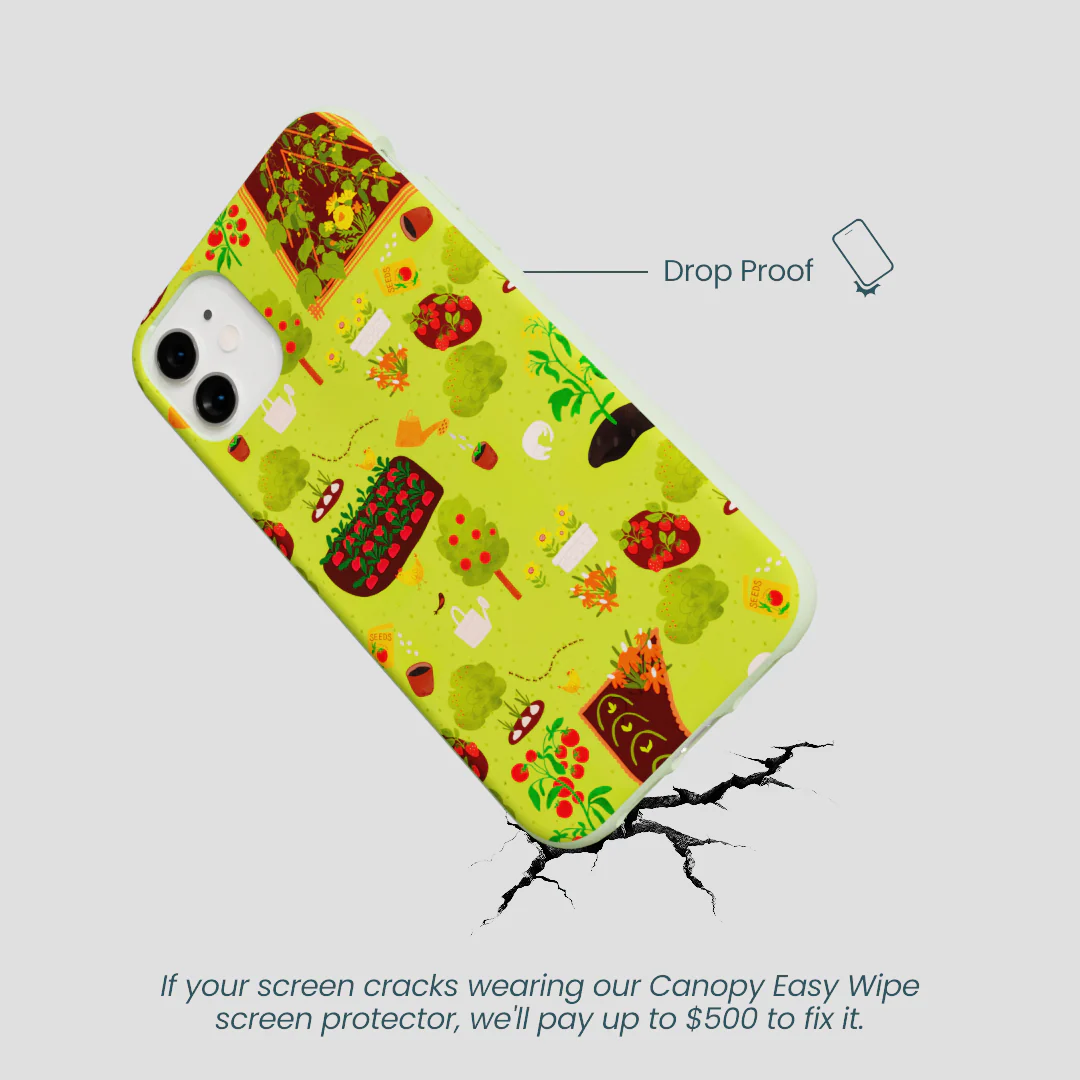 Sage Green Spring Garden iPhone 11 Case - Image 4