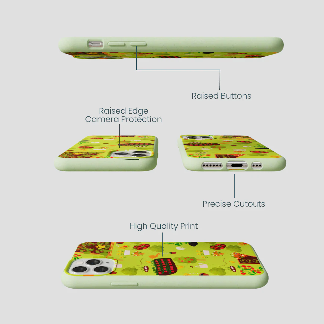 Sage Green Spring Garden iPhone 11 Pro Case - Image 2