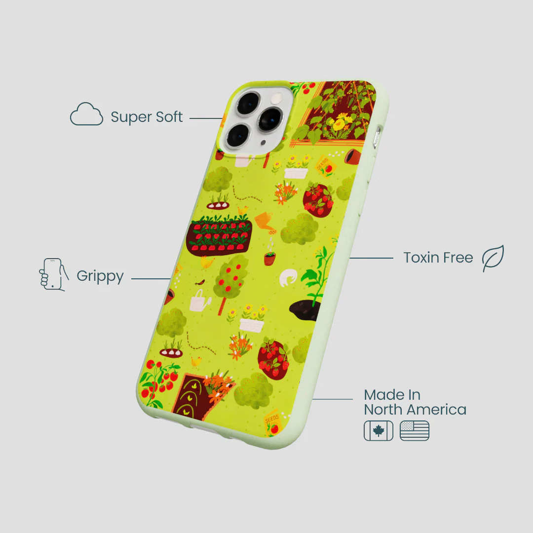 Sage Green Spring Garden iPhone 11 Pro Case - Image 3