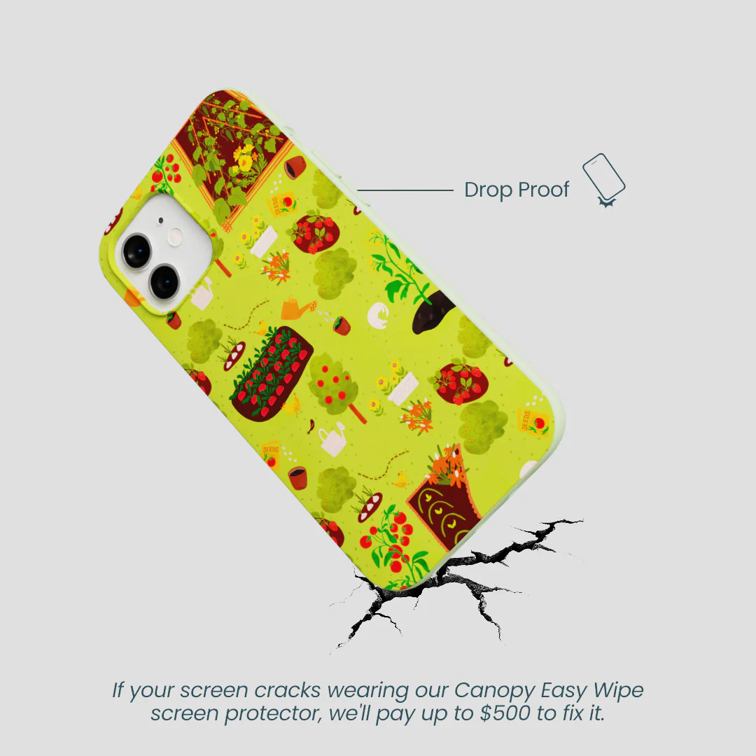 Sage Green Spring Garden iPhone 12/ iPhone 12 Pro Case - Image 4