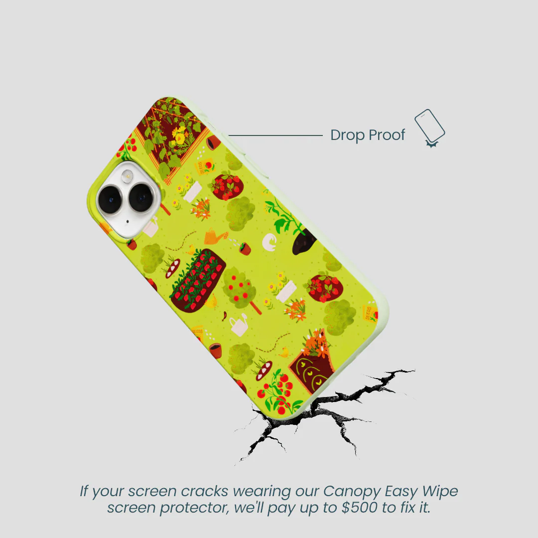 Sage Green Spring Garden iPhone 13 Mini Case - Image 5