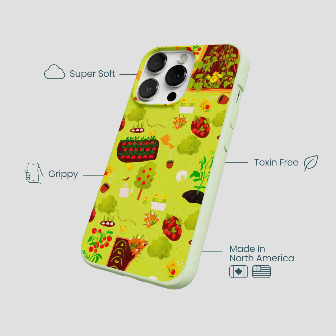 Sage Green Spring Garden iPhone 13 Pro Case - Image 4