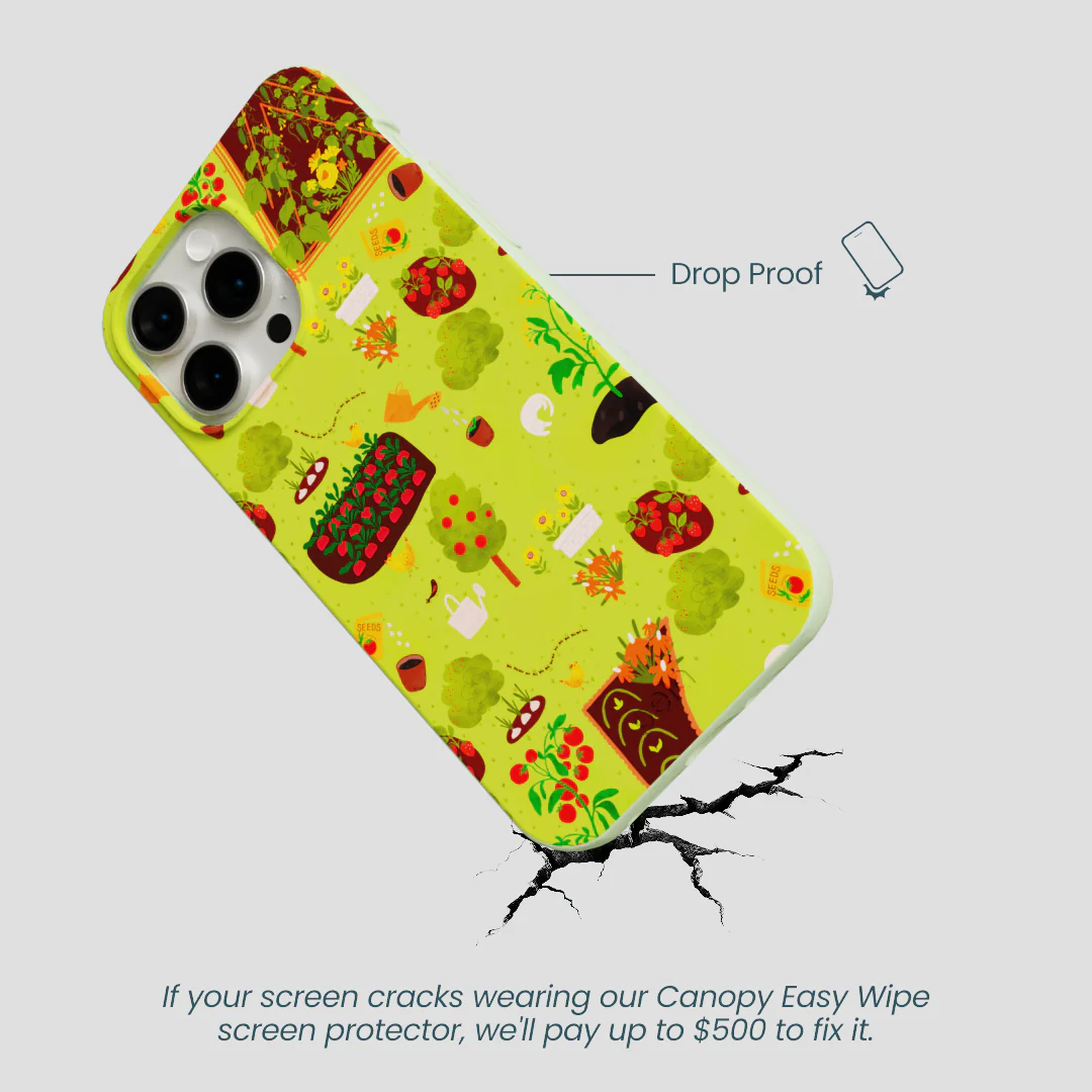 Sage Green Spring Garden iPhone 14 Pro Max Case - Image 5