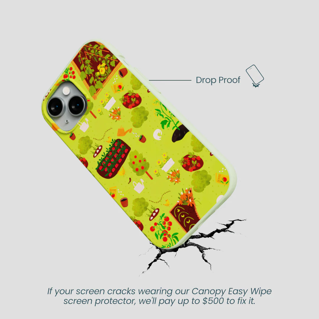 Sage Green Spring Garden iPhone 15 Case - Image 5