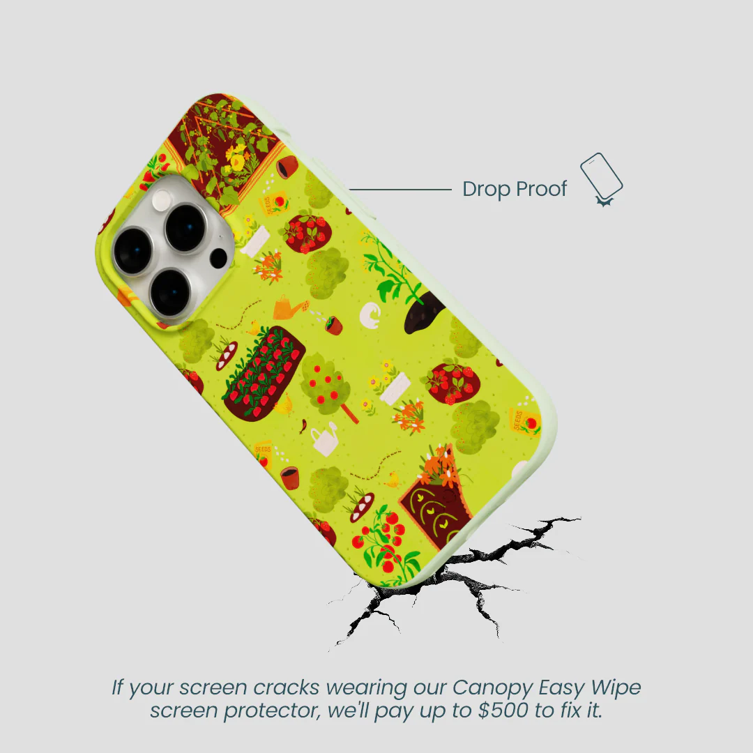 Sage Green Spring Garden iPhone 15 Pro Case - Image 5