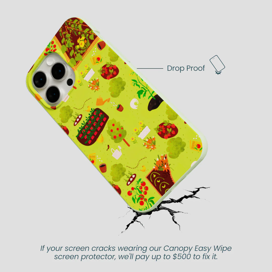 Sage Green Spring Garden iPhone 15 Pro Max Case - Image 5