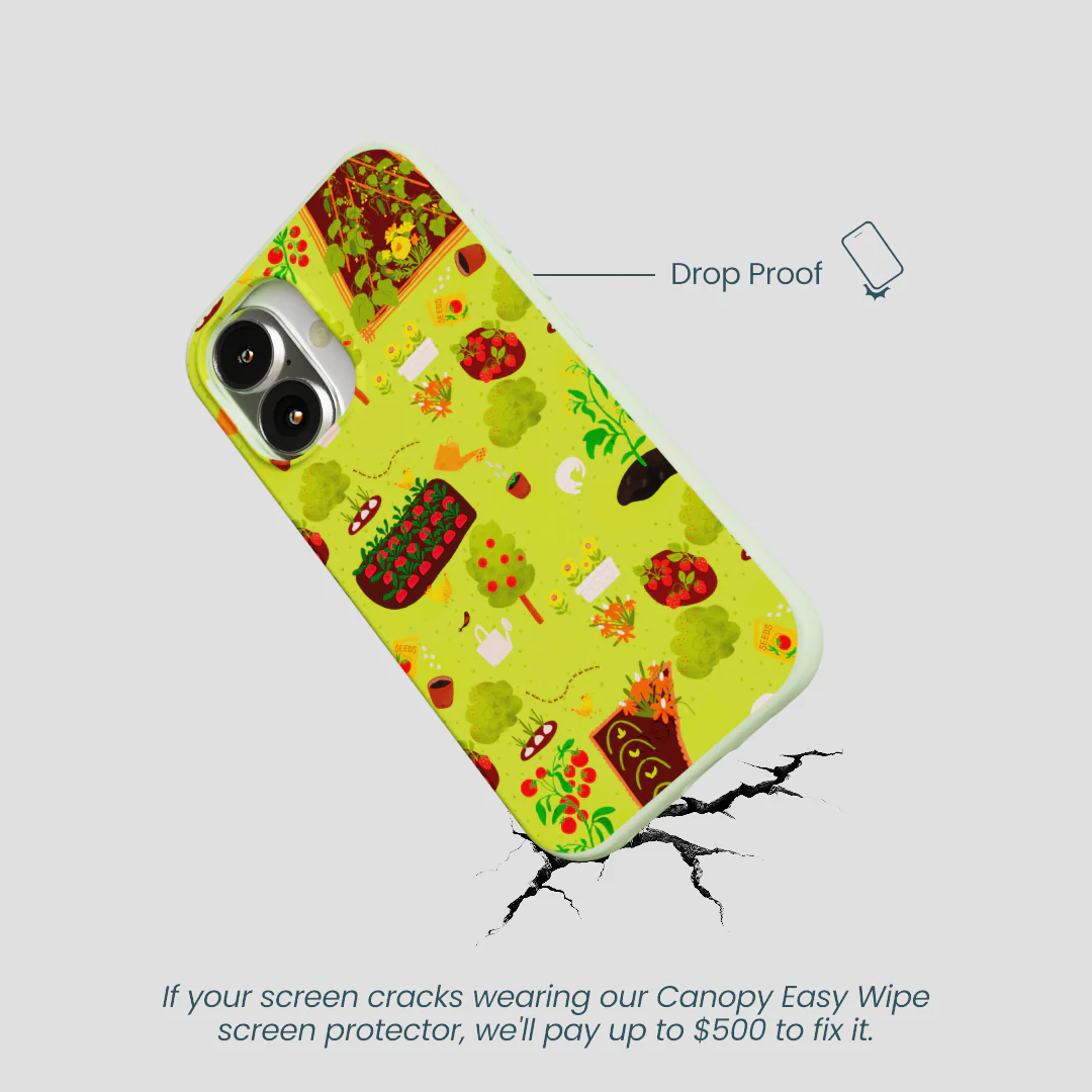 Sage Green Spring Garden iPhone 16 Case - Image 5