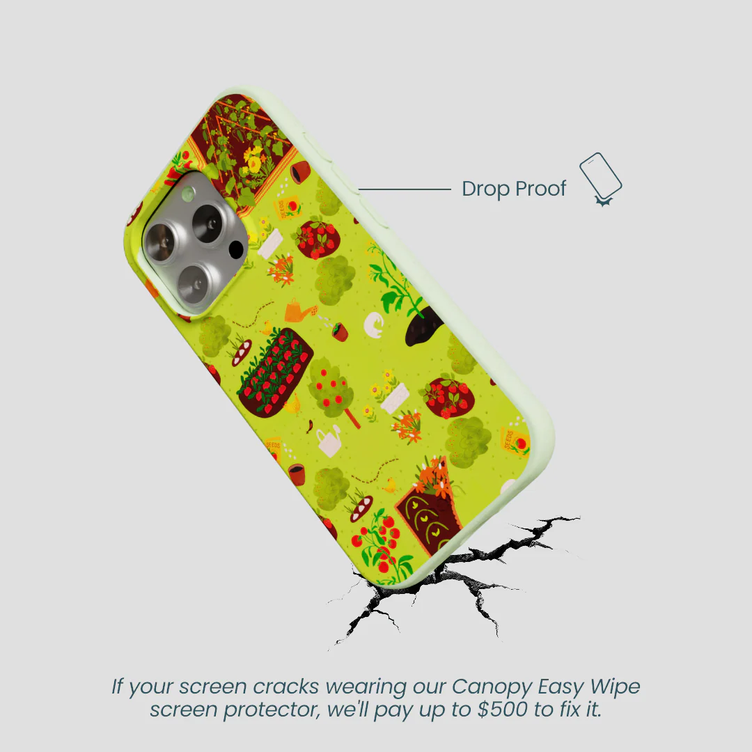 Sage Green Spring Garden iPhone 16 Pro Case - Image 5
