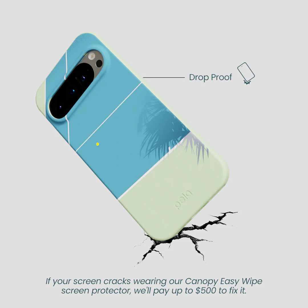 Sage Green Tennis Court Google Pixel 9/9 Pro Case - Image 4
