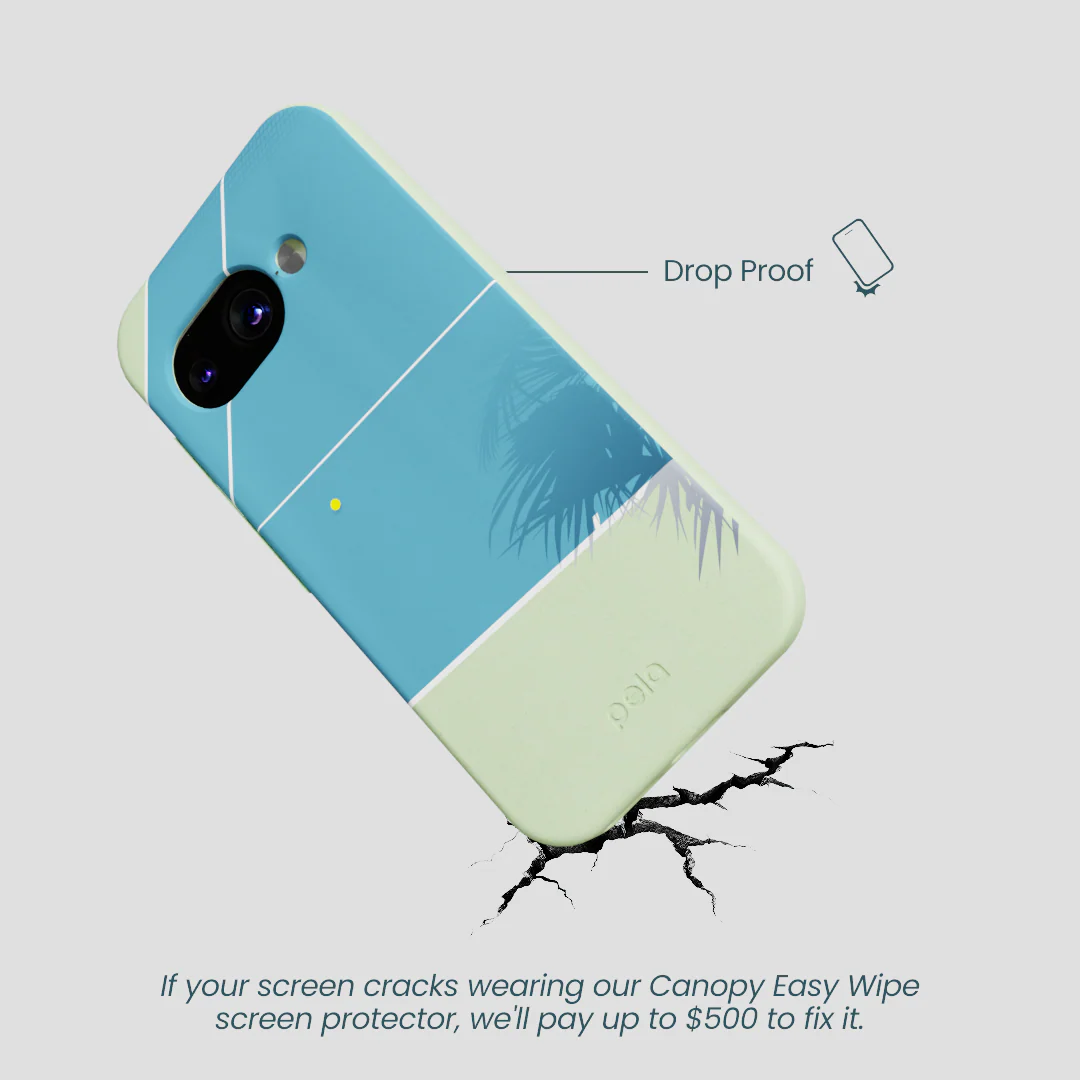 Sage Green Tennis Court Google Pixel 9a Case - Image 4