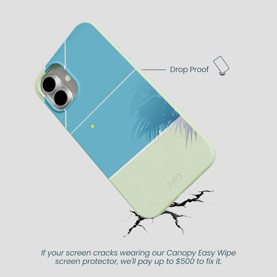 Sage Green Tennis Court iPhone 16 Plus Case - Image 5