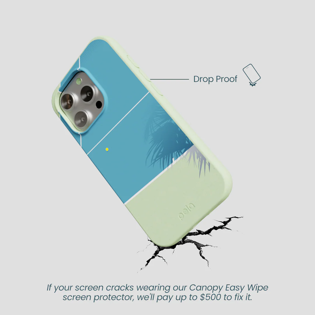 Sage Green Tennis Court iPhone 16 Pro Case - Image 5