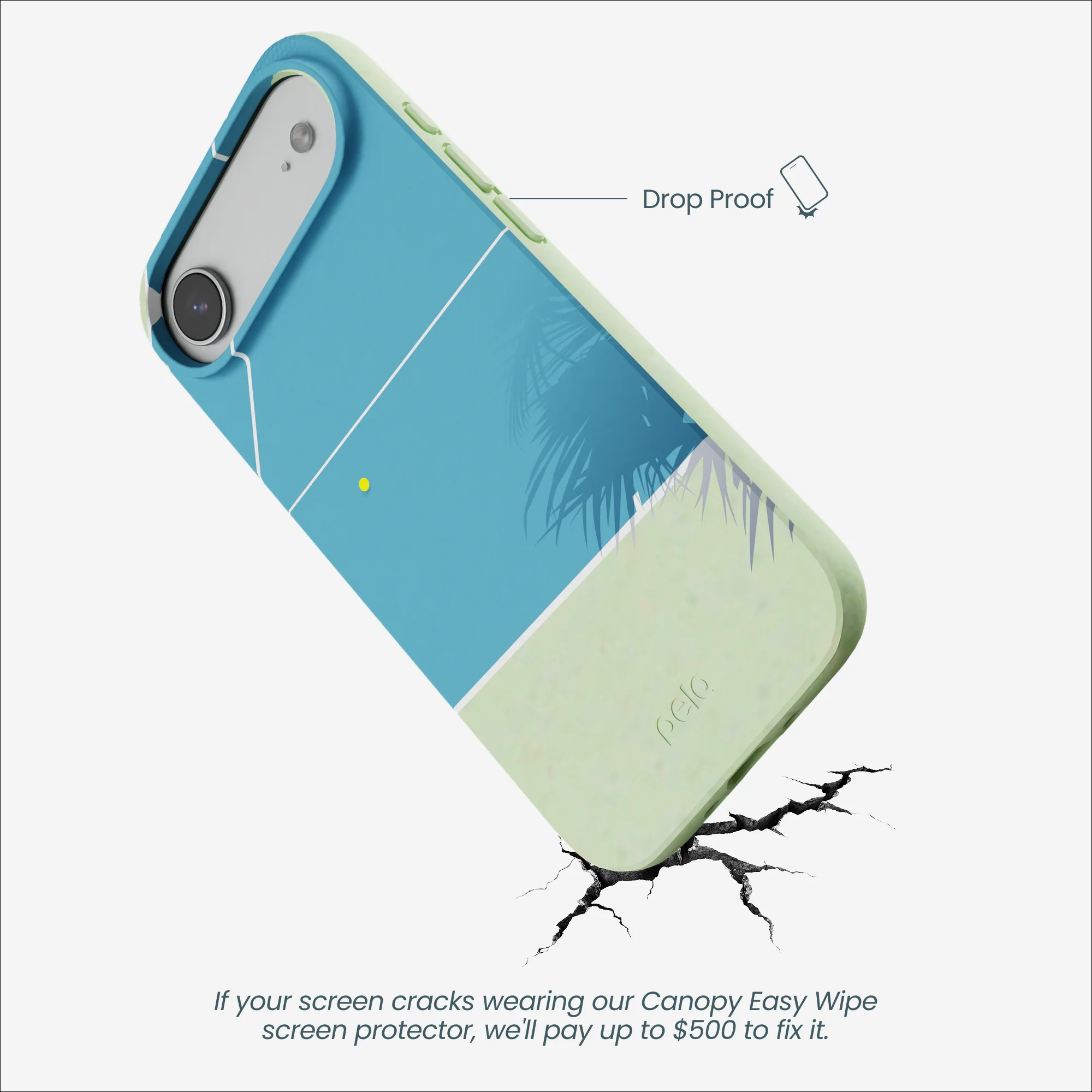 Sage Green Tennis Court iPhone Air Case - Image 5