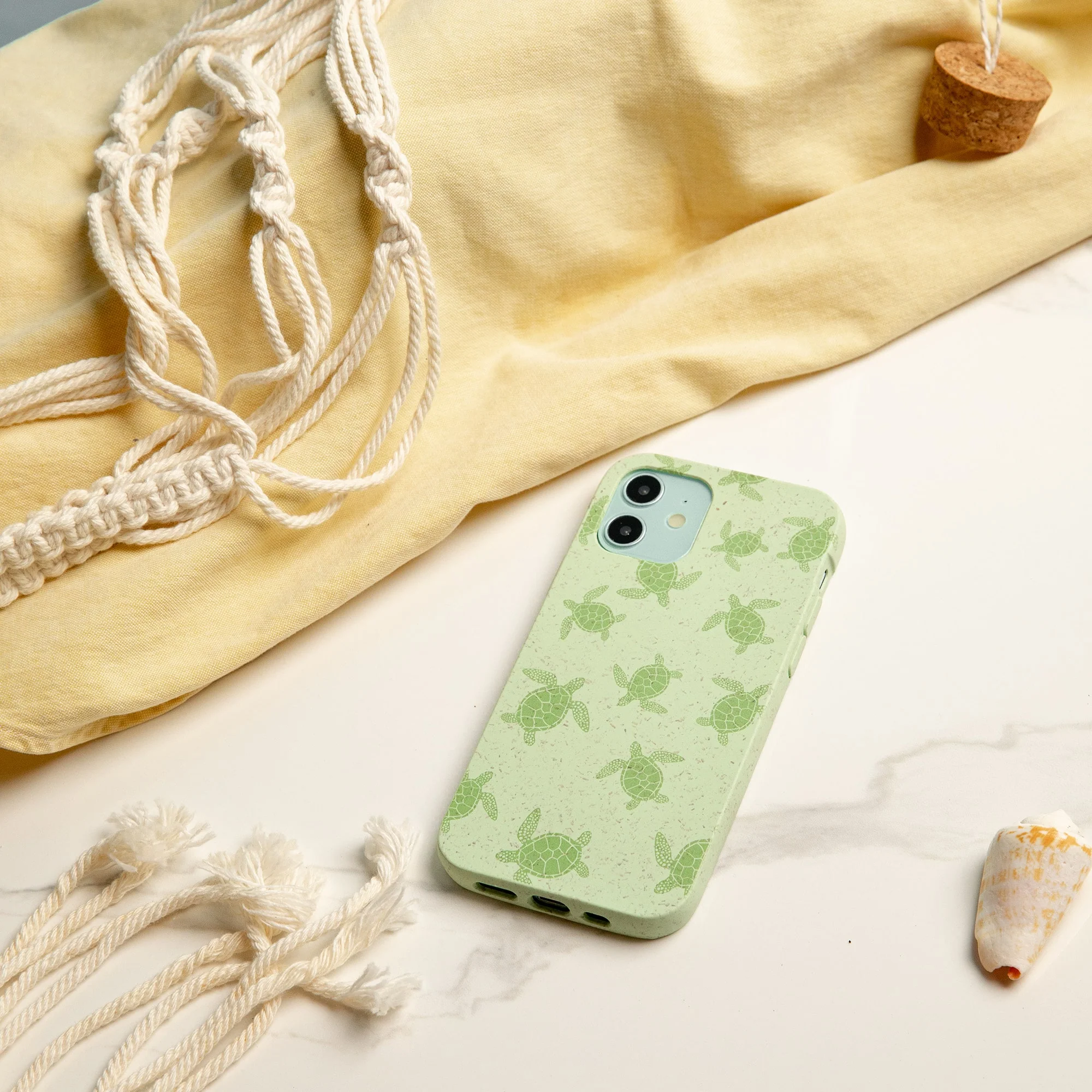 Sage Green Tiny Turtles Google Pixel 9 Pro XL Case - Image 2