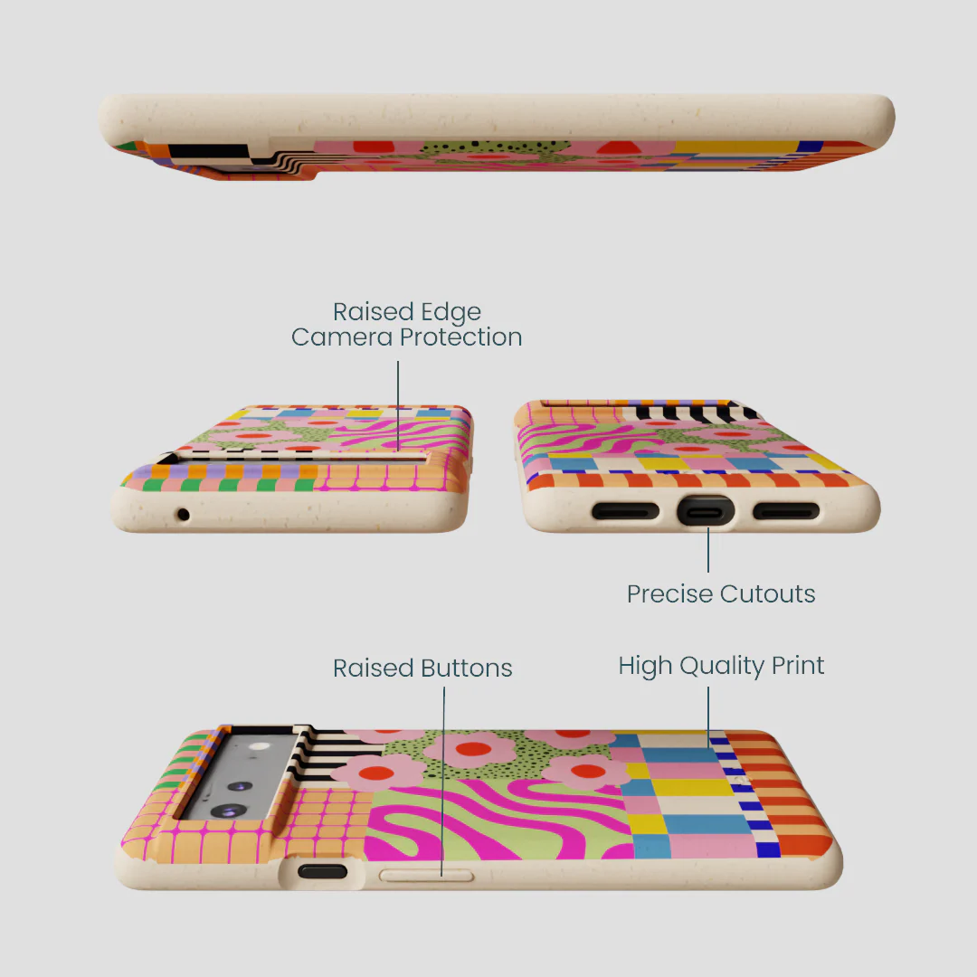 Seashell Abstract Cake Google Pixel 6 Case - Image 3
