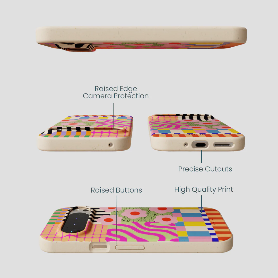Seashell Abstract Cake Google Pixel 9/9 Pro Case - Image 3