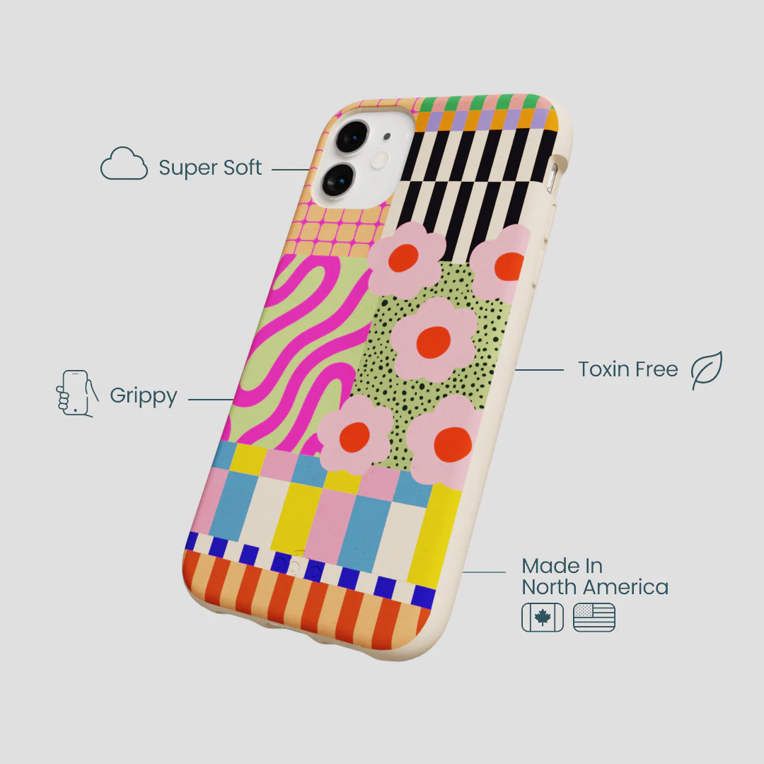 Seashell Abstract Cake iPhone 11 Case - Image 4