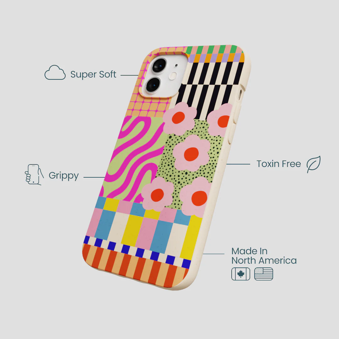 Seashell Abstract Cake iPhone 12/ iPhone 12 Pro Case - Image 4
