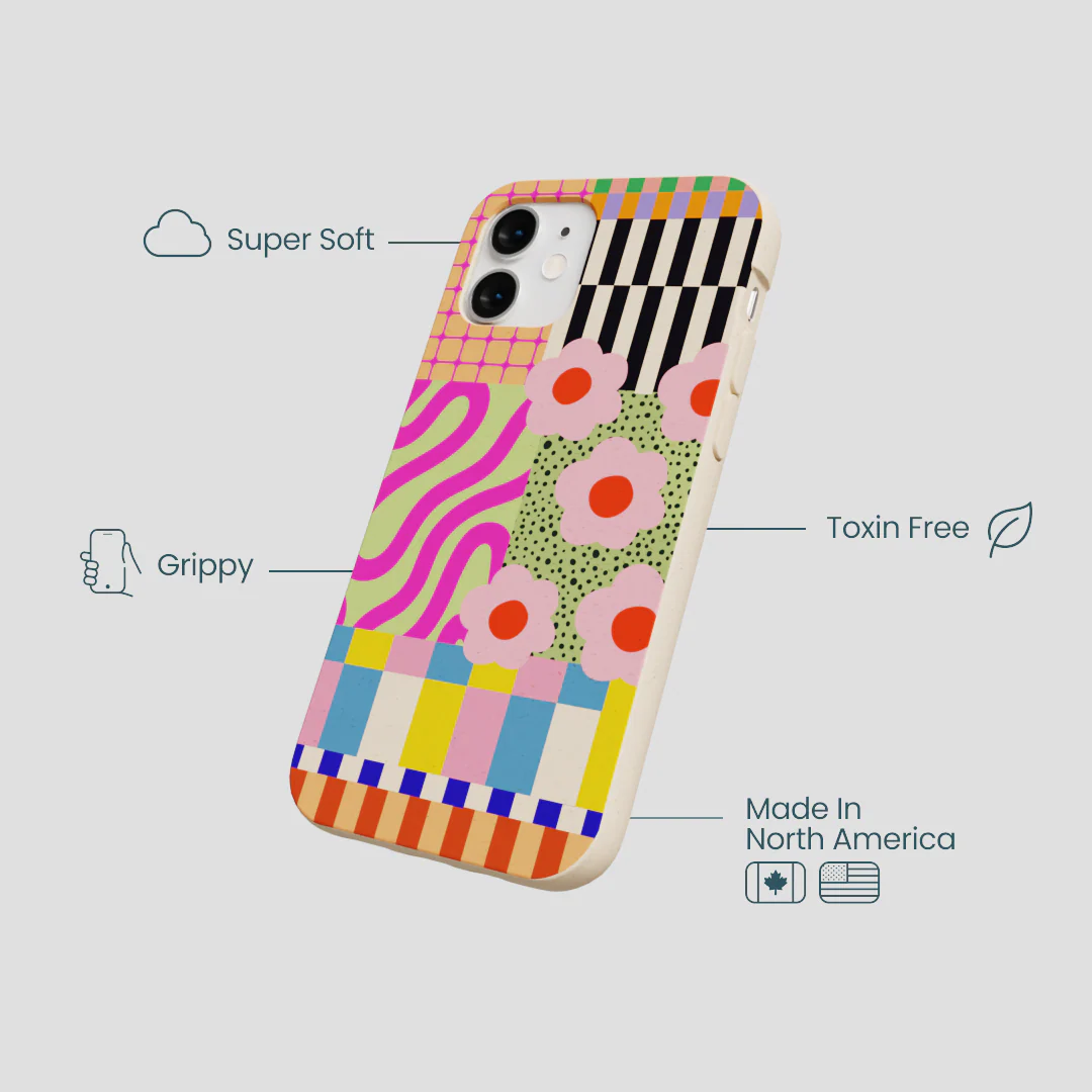 Seashell Abstract Cake iPhone 12 Mini Case - Image 4