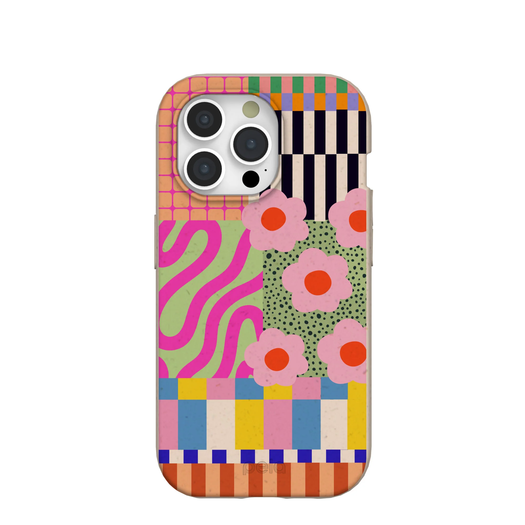 Seashell Abstract Cake iPhone 15 Pro Case
