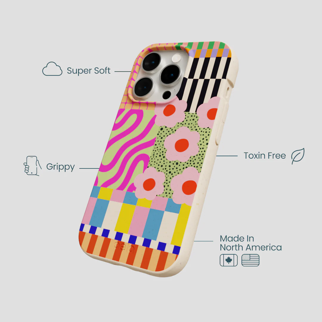 Seashell Abstract Cake iPhone 15 Pro Case - Image 4