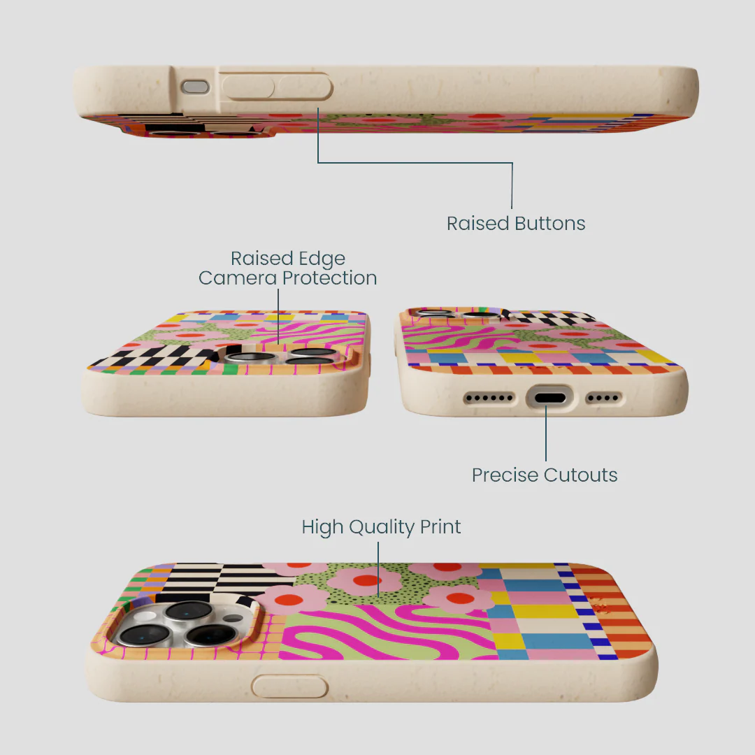 Seashell Abstract Cake iPhone 15 Pro Max Case - Image 3