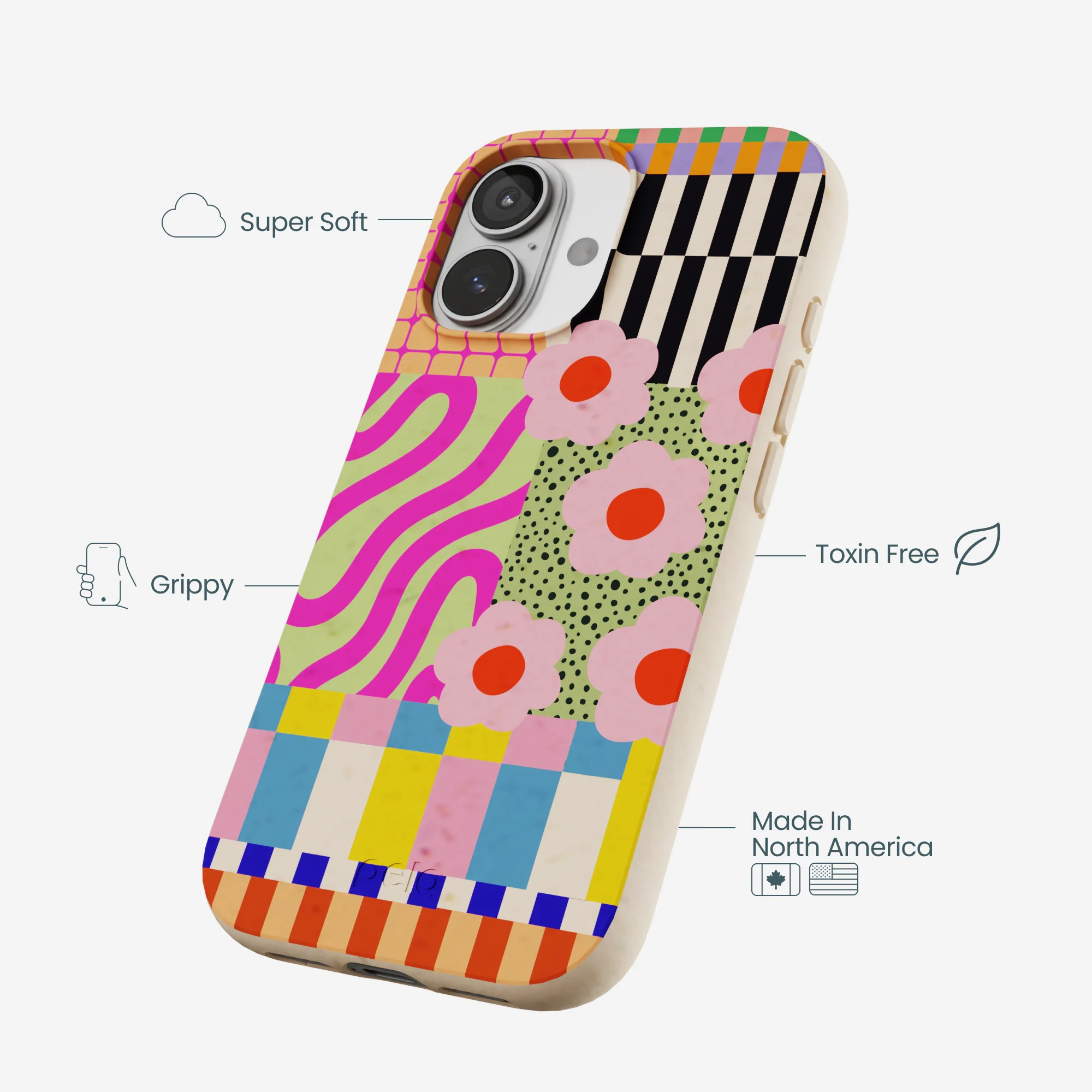 Seashell Abstract Cake iPhone 17 Case - Image 4