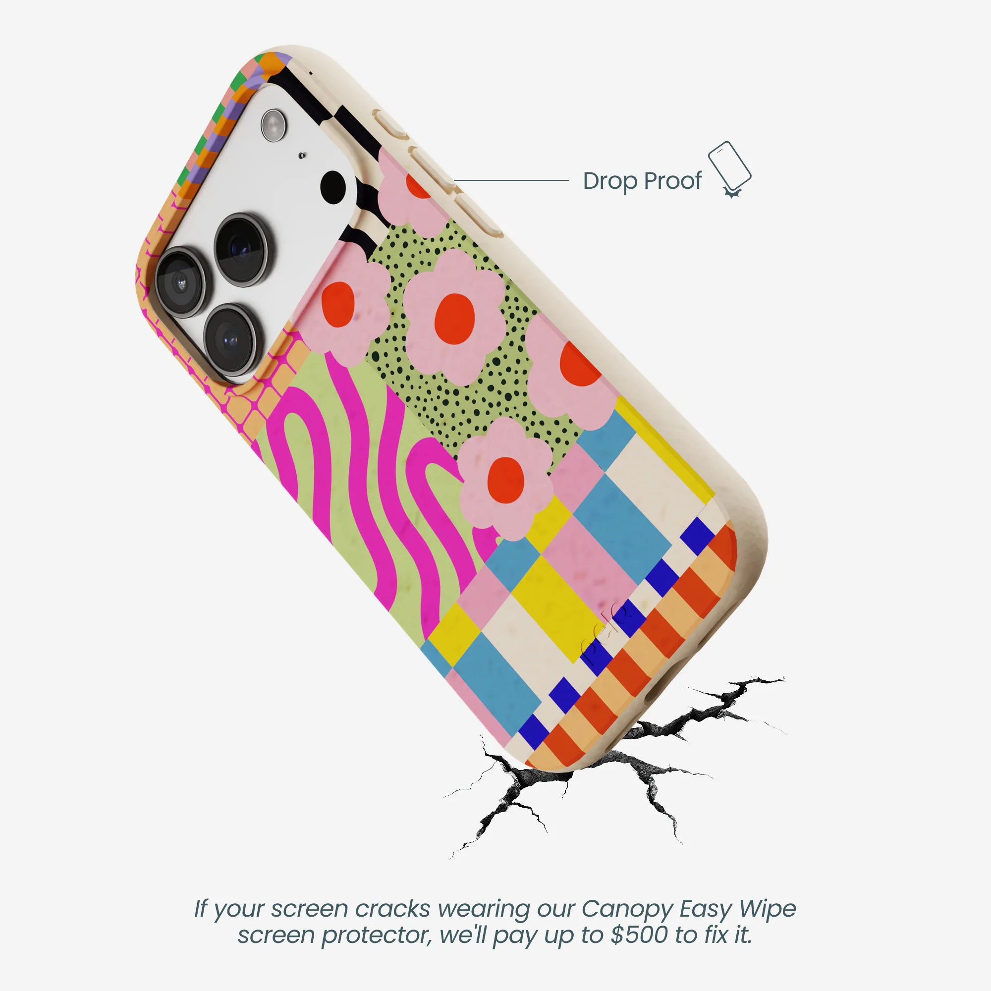 Seashell Abstract Cake iPhone 17 Pro Case - Image 5