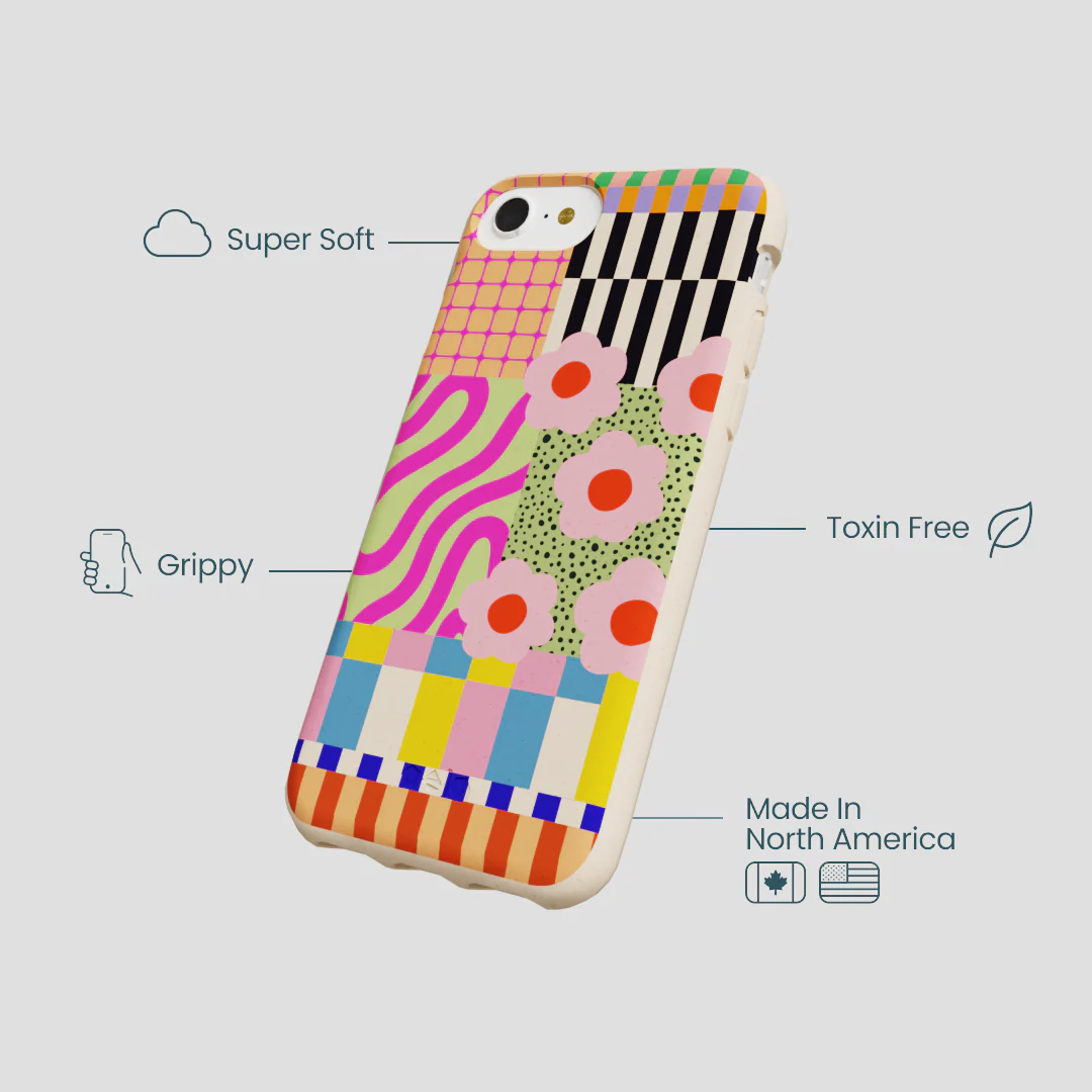 Seashell Abstract Cake iPhone 6/6s/7/8/SE Case - Image 4