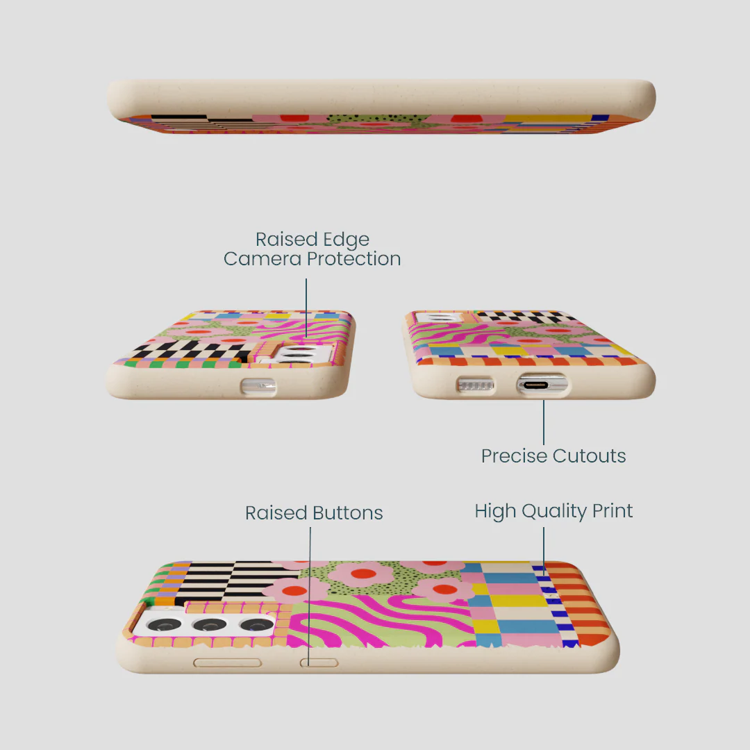 Seashell Abstract Cake Samsung Galaxy S21 Case - Image 3