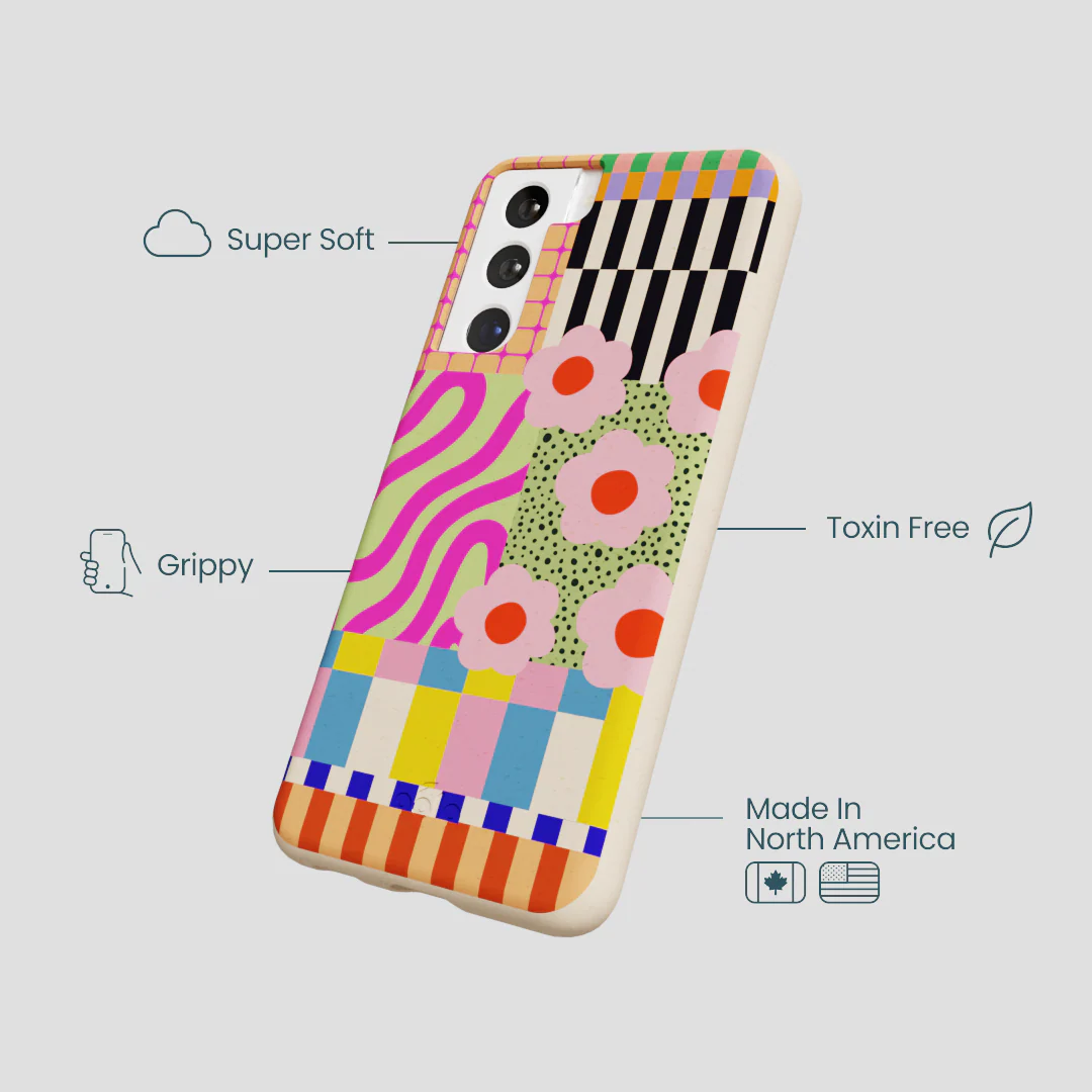 Seashell Abstract Cake Samsung Galaxy S21 Case - Image 4