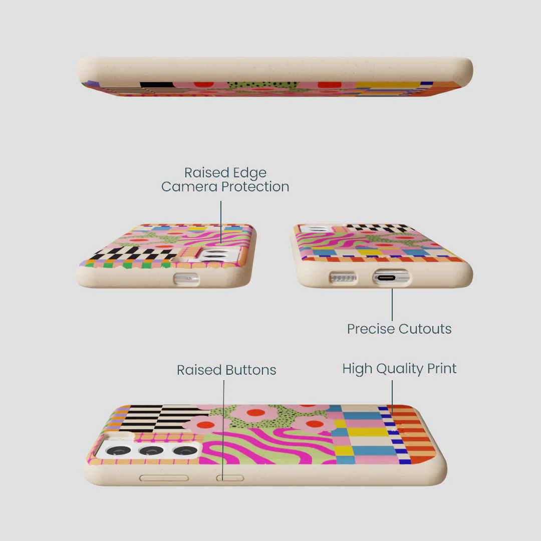 Seashell Abstract Cake Samsung Galaxy S22 Case - Image 3
