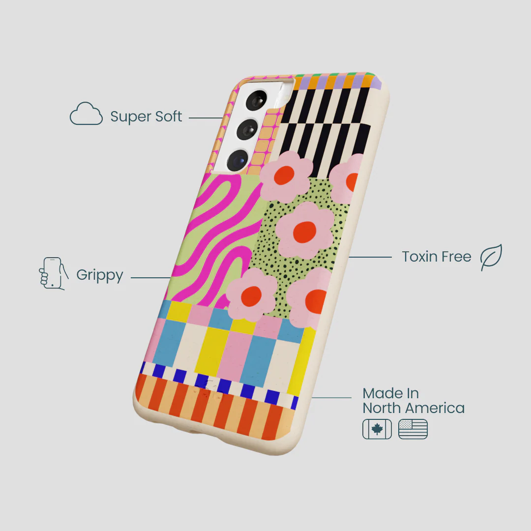 Seashell Abstract Cake Samsung Galaxy S22 Case - Image 4