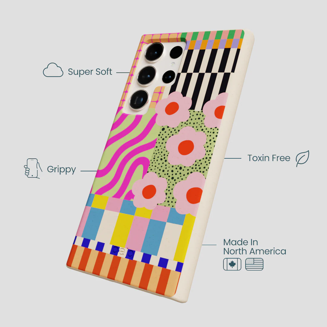 Seashell Abstract Cake Samsung Galaxy S24 Ultra Case - Image 4
